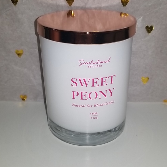 Scentsational Accents New Scentsational Sweet Peony Soy Blend